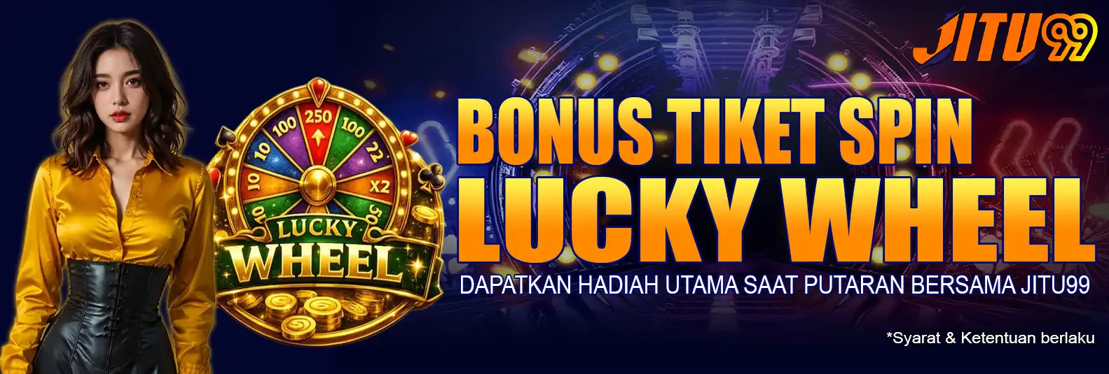 Bonus Tiket Spin Jitu99