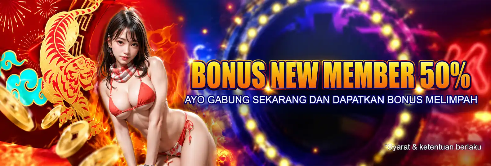 Bonus New Member 50% JITU99